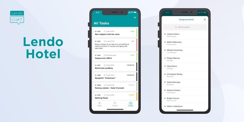 LendoHotel Staff Screenshot1