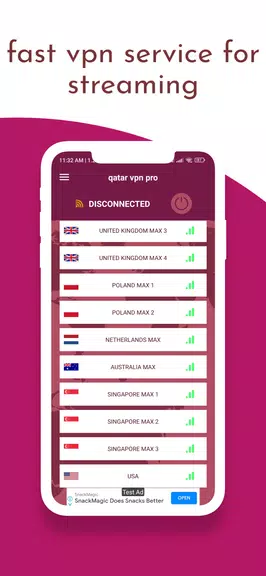 Qatar vpn 22 pro Screenshot2