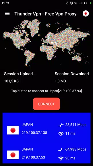 Thunder VPN - Free Vpn Proxy Pro Screenshot1