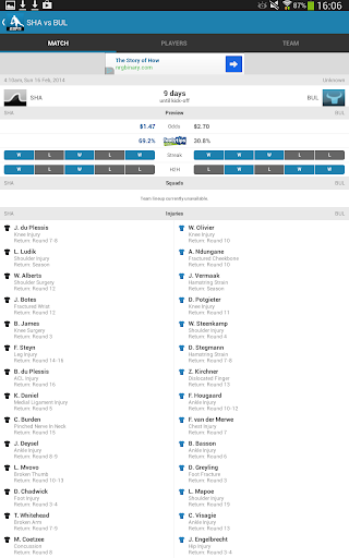 Rugby Live Scores - Rugby Now Screenshot3