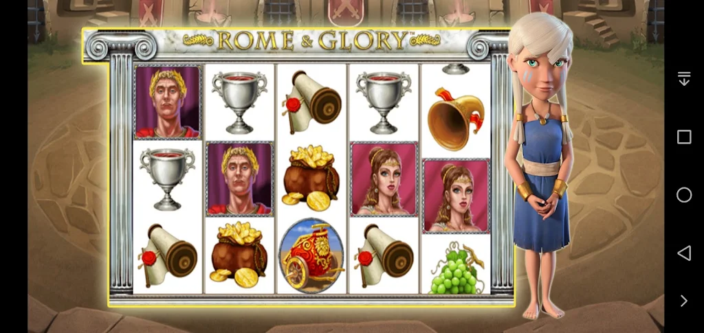 Rome And Glory Slots Screenshot1