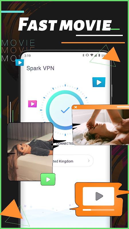 SparkVPN - Private VPN Proxy Screenshot3