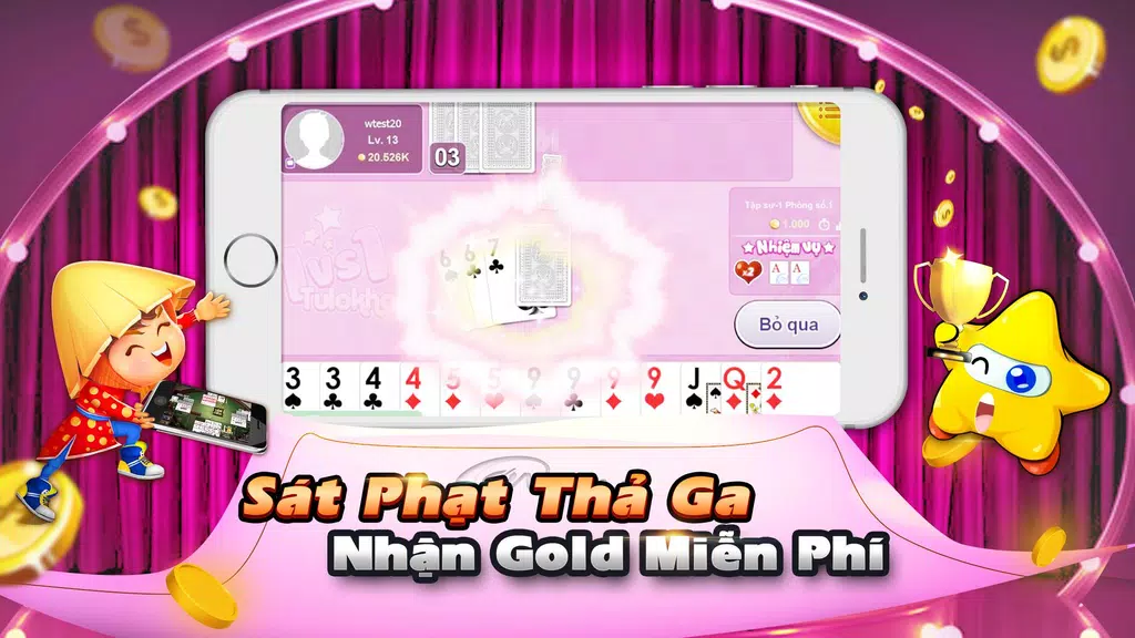 Ongame Tiến lên 1:1 ( Solo ) Screenshot3