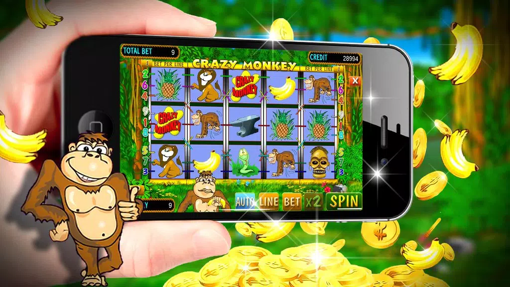 Crazy Monkey slot Screenshot3