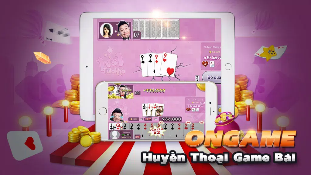 Ongame Tiến lên 1:1 ( Solo ) Screenshot1