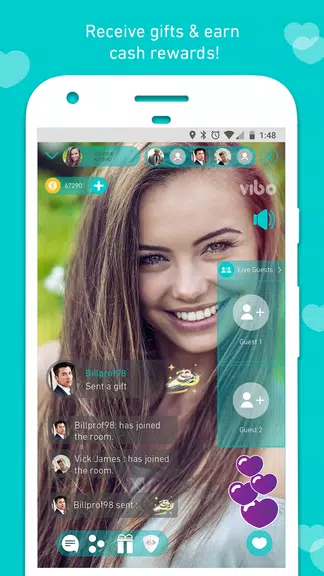 Vibo Live: Live Stream, Random call, Video chat Screenshot3