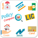 Apply Credit Cards, Loans, EMI & LIC Calculator APK