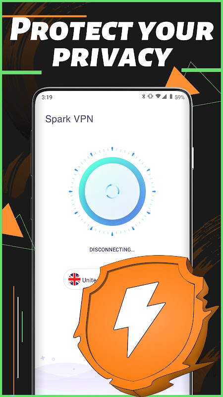 SparkVPN - Private VPN Proxy Screenshot2