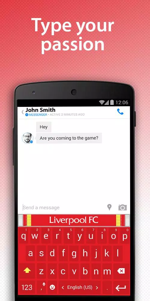 Liverpool FC Official Keyboard Screenshot4