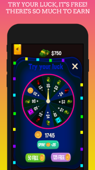 Spin Wheel: Make Money & Cash Screenshot3