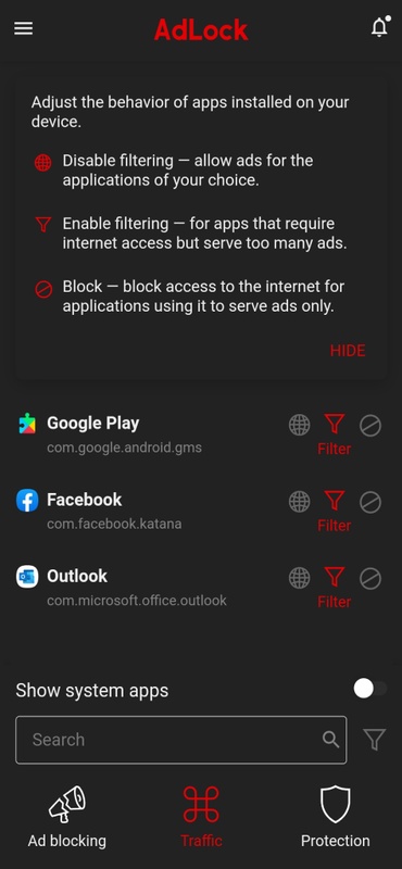 AdLock for Android Screenshot3