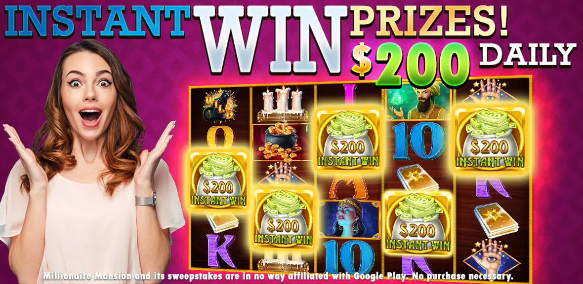 Millionaire Mansion Slots Screenshot1