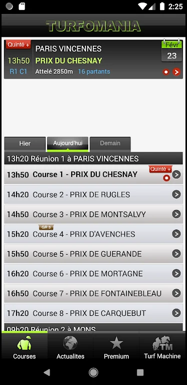 TURFOMANIA - Turf et pronostic Screenshot1