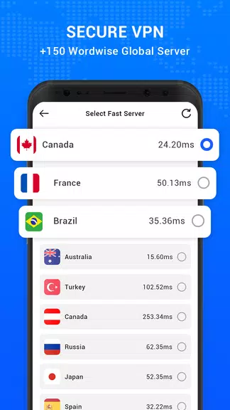 VPN - Turbo VPN - Secure VPN Screenshot4