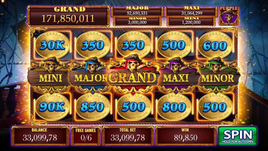 Thunder Jackpot Slots Casino Screenshot2