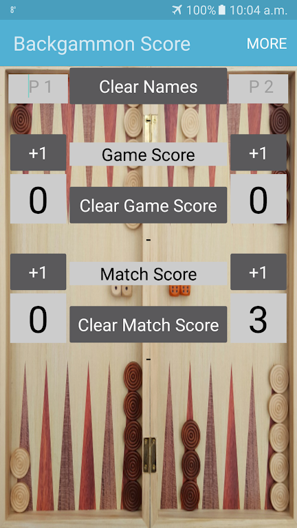 Backgammon Score Screenshot1