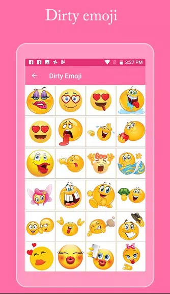 Kiss Emoji - Couple Kiss Stickers Screenshot3