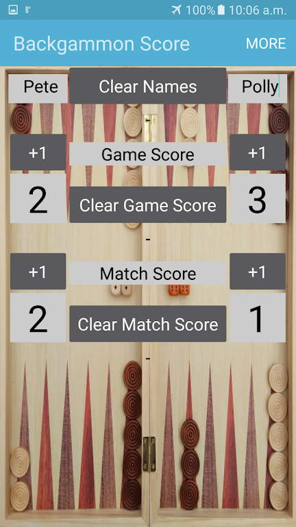 Backgammon Score Screenshot2