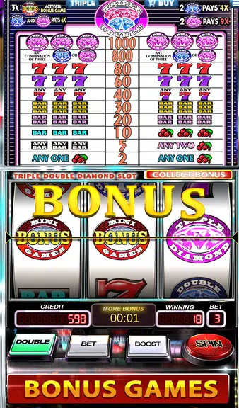 Slots Triple Double Diamond Screenshot3