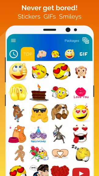 WhatSmiley: Emoji WASticker Screenshot4