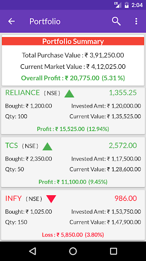 NSE BSE Indian Stock Quotes - Live Market Prices Screenshot2