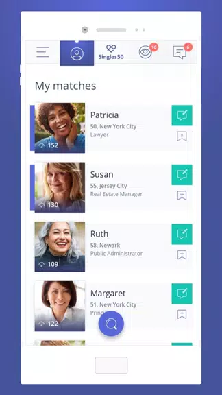 Singles 50 - Matchmaking Screenshot2