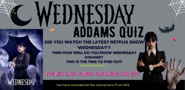 Wednesday Addams Quiz Screenshot2