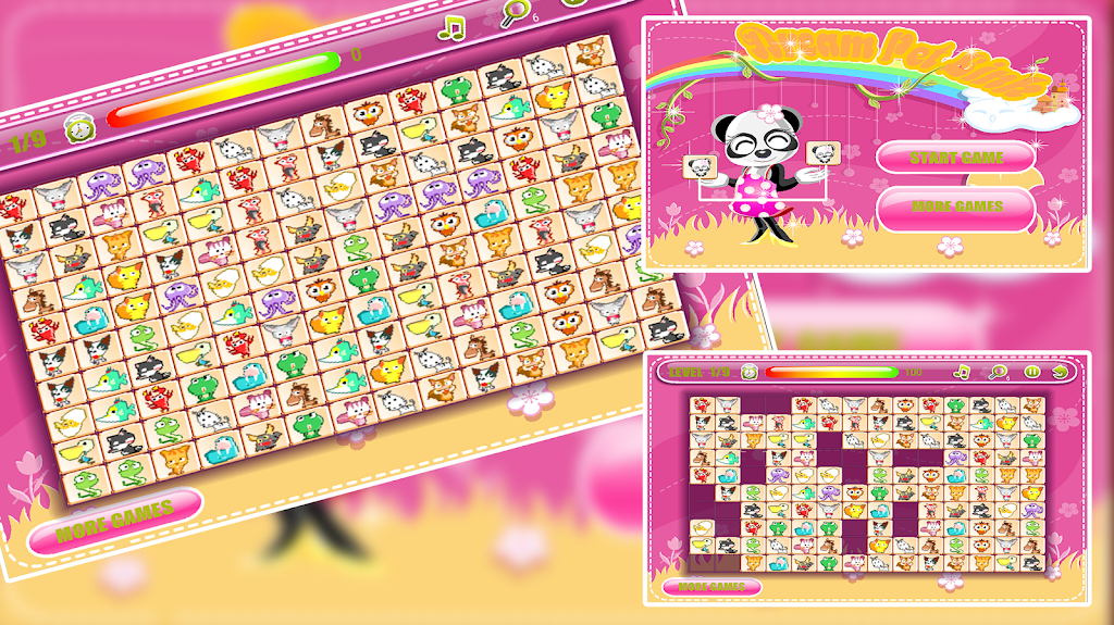 Dream Pet Link: Animal Mahjong Connect Screenshot4