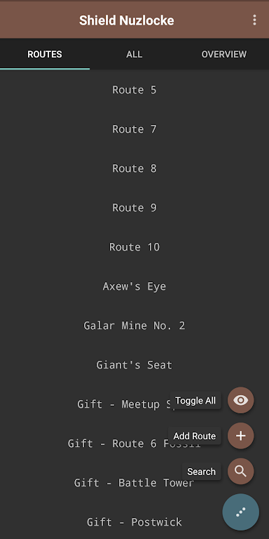 Route Chart - Nuzlocke Tracker - No Ads Screenshot2