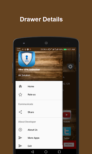 Ultra VPN Unblocker - Virtual Security Screenshot2