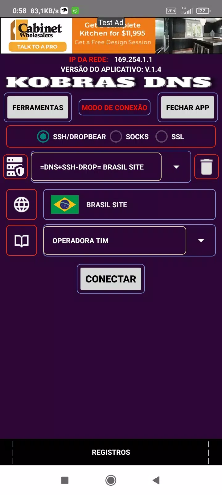 Kobras Dns Vpn Screenshot3