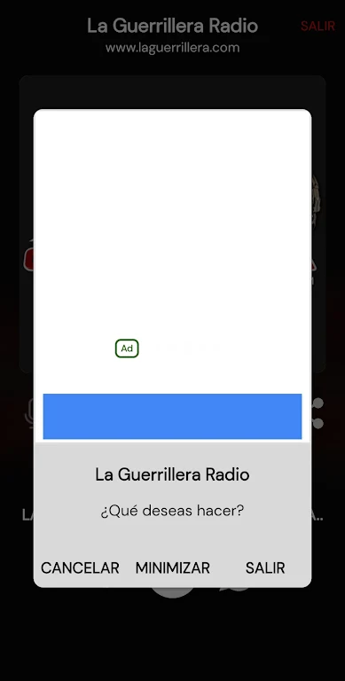 La Guerrillera Radio Screenshot3