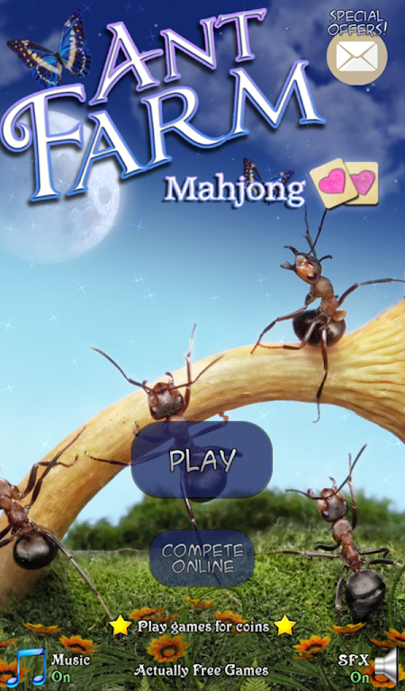 Hidden Mahjong: Bug Village Screenshot1