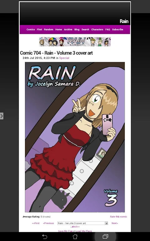 Rain LGBT Comic Screenshot2