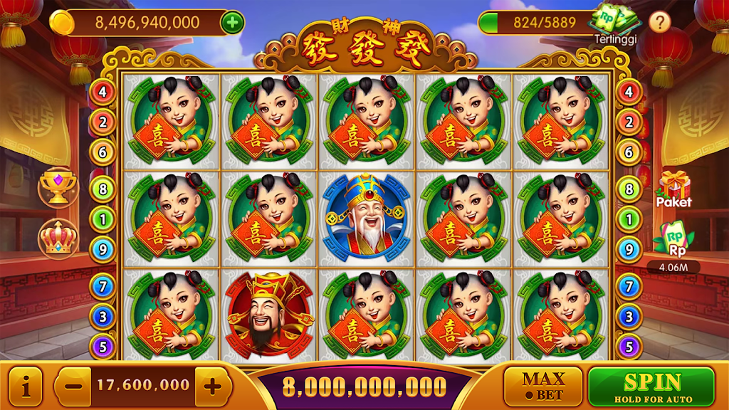 Raja Domino - QiuQiu Slots Screenshot3