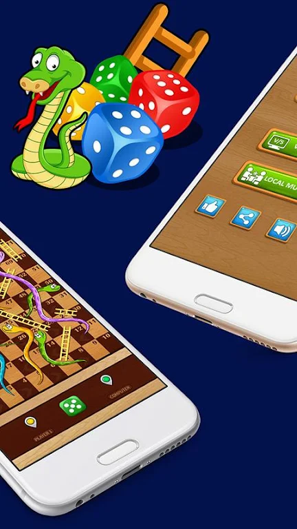 Snakes And Ladders Dice Game - सांप सीढ़ी वाला गेम Screenshot3