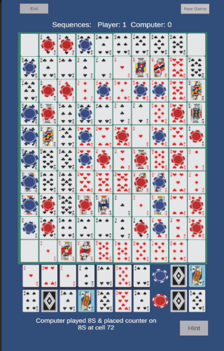 Card Sequence Board Game Screenshot2