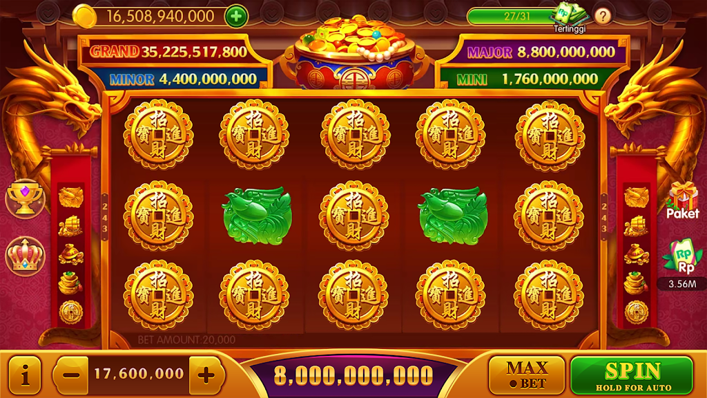 Raja Domino - QiuQiu Slots Screenshot2