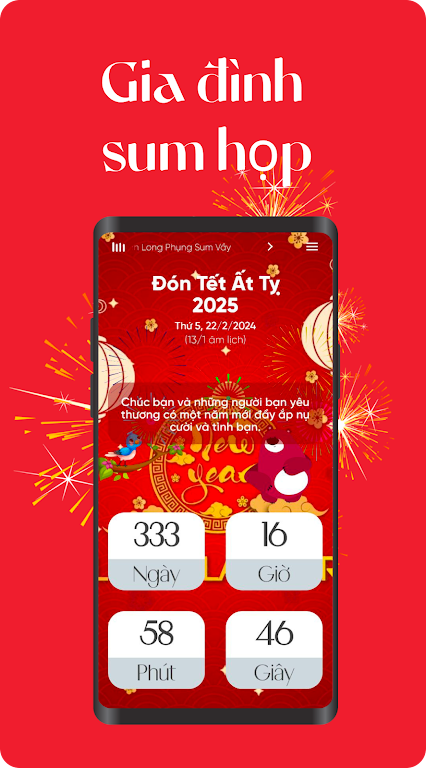 Vietnamese Tet 2025 Countdown Screenshot2