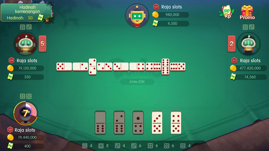 Raja Domino - QiuQiu Slots Screenshot1