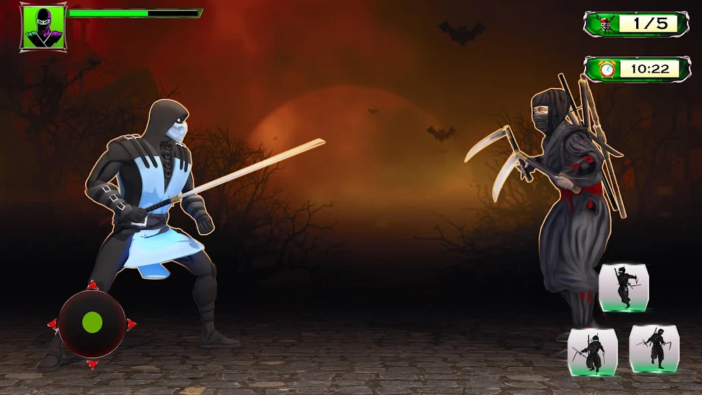 Ninja Hero Assassin Samurai Pirate Fight Shadow Screenshot4