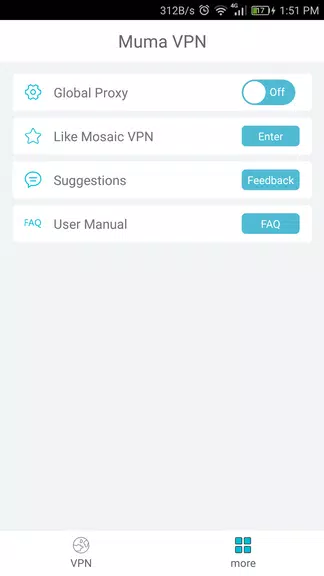 Wuma VPN-PRO(Fast & Unlimited & Security) Screenshot3