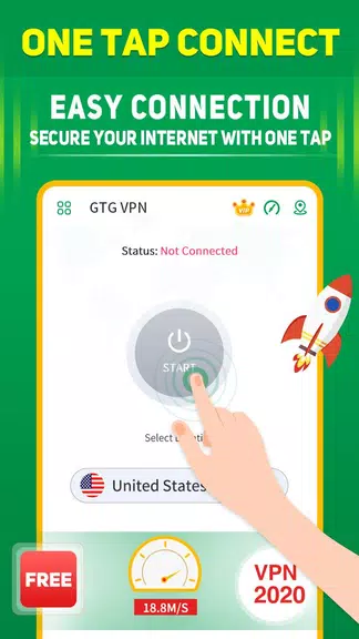 GTG VPN Fast Free Proxy Screenshot2