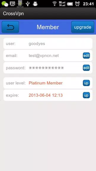 CrossVpn Screenshot4