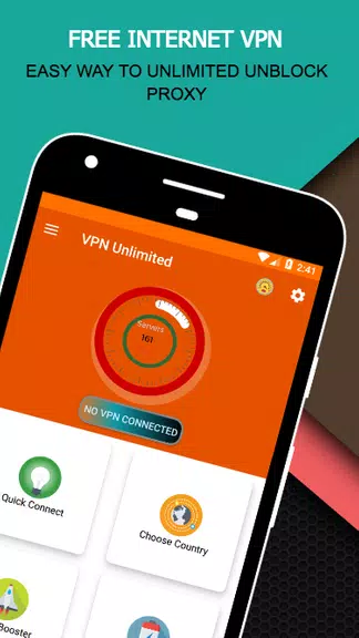 Free Internet - VPN Free Unlimited Unblock Proxy Screenshot1