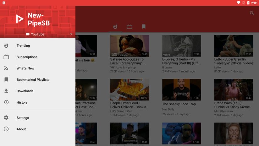 NewPipe Mod Screenshot1