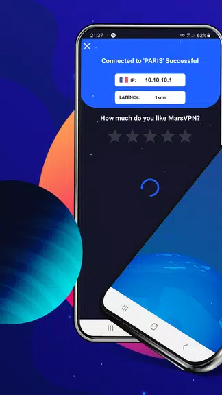 Free VPN Mars VPN: Fast Secure Screenshot1