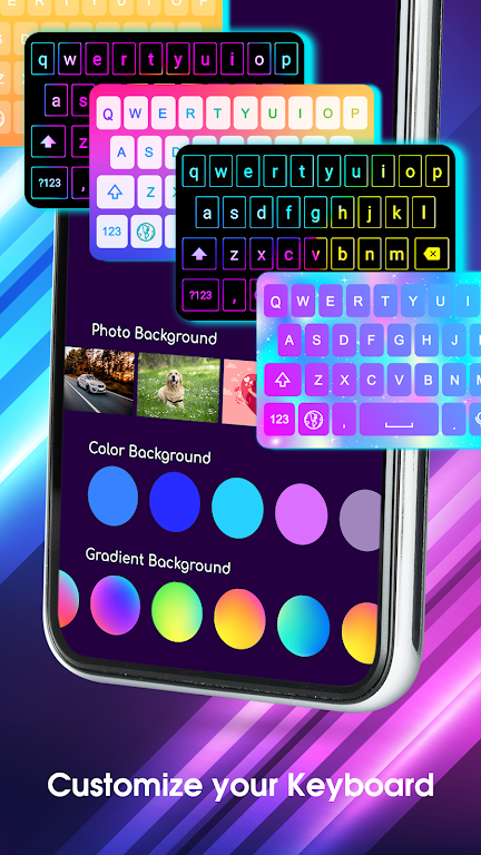 Neon LED Keyboard Screenshot1