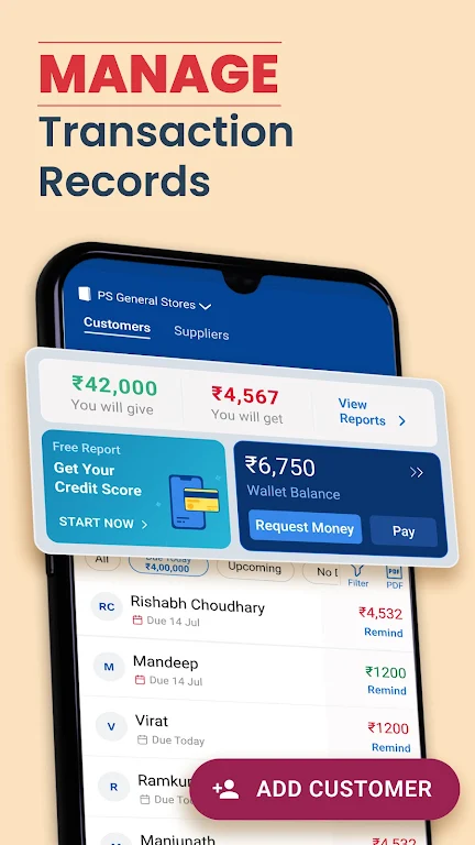 Khatabook Credit Account Book Screenshot1