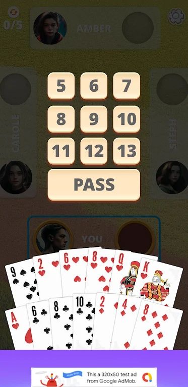 Spades Classic Offline Screenshot2